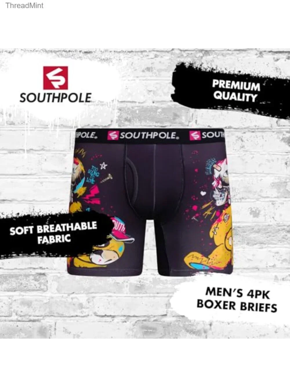 Southpole Boxer Briefs 4-Pack 6